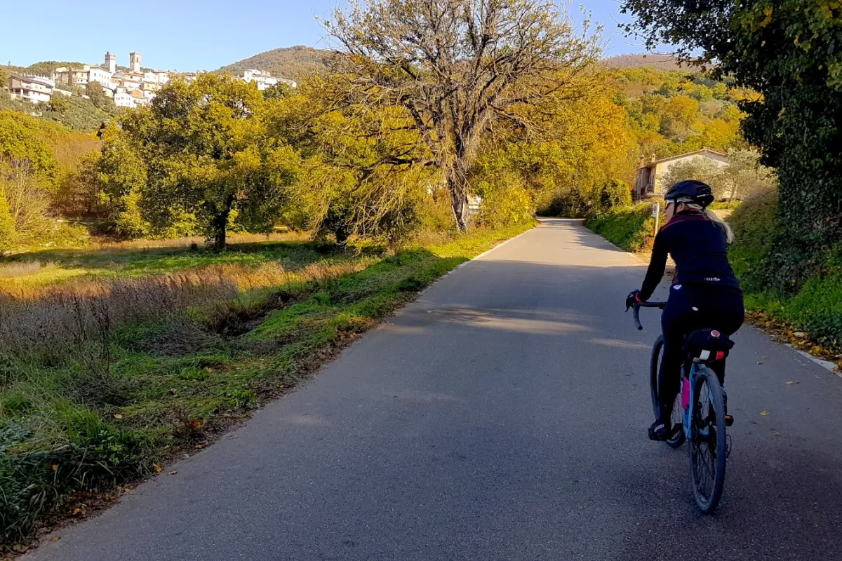 Tour dei Monti Martani (Gravel) Completo - Tappa 1: da Cesi a Spoleto