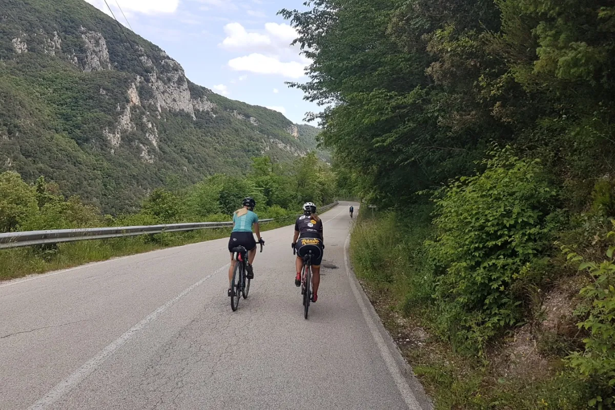 Tour dei Monti Martani (bici da corsa) - Tappa 1: da Cesi a Montefalco